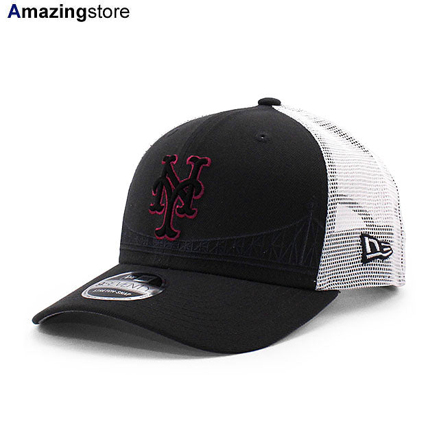 シティコネクト ニューエラ キャップ 9SEVENTY ニューヨーク メッツ MLB CITY CONNECT STRETCH TRUCKER MESH CAP CHARCOAL