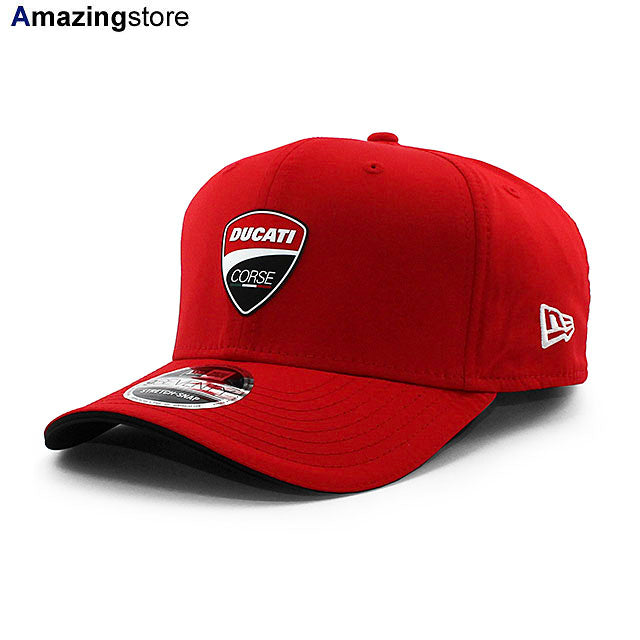 ニューエラ キャップ 9SEVENTY ストレッチ スナップバック ドゥカティ コルセ STRETCH SNAPBACK RED
