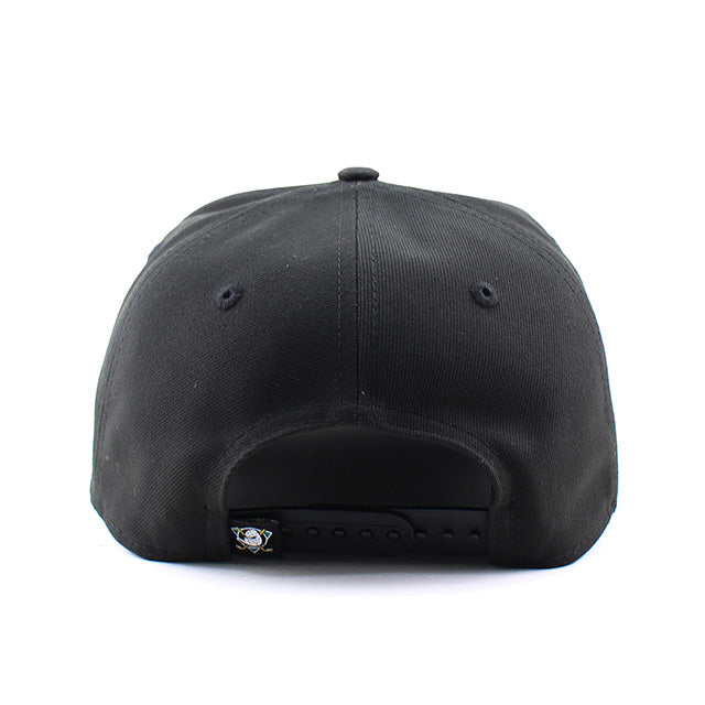ニューエラ キャップ 9SEVENTY アナハイム ダックス NHL STRETCH SNAPBACK CAP BLACK