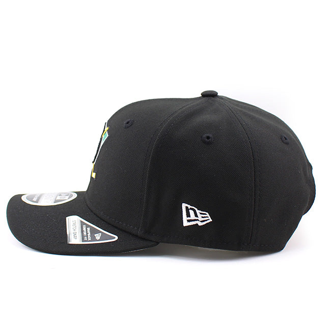 ニューエラ キャップ 9SEVENTY アナハイム ダックス NHL STRETCH SNAPBACK CAP BLACK