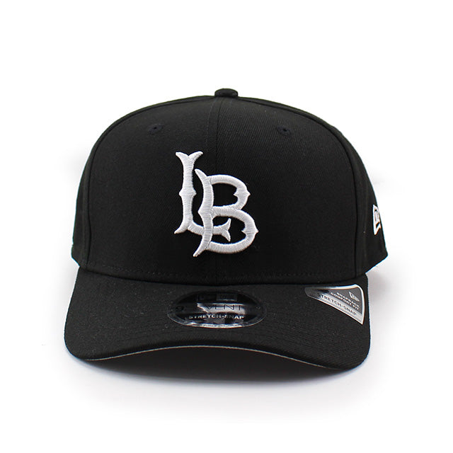 ニューエラ キャップ 9SEVENTY ロングビーチ ステート 49ERS NCAA STRETCH SNAPBACK CAP BLACK