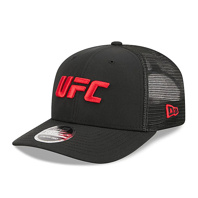 ニューエラ メッシュキャップ 9SEVENTY UFC TRUCKER MESH CAP BLACK
