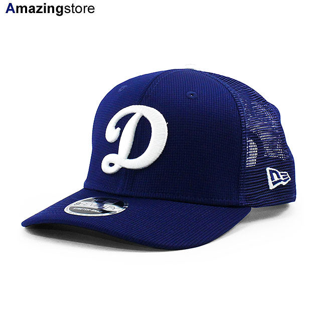 ニューエラ キャップ 9SEVENTY ロサンゼルス ドジャース 2025 MLB BATTING PRACTICE BP STRETCH MESH SNAPBACK CAP BLUE