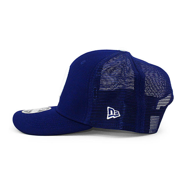ニューエラ キャップ 9SEVENTY ロサンゼルス ドジャース 2025 MLB BATTING PRACTICE BP STRETCH MESH SNAPBACK CAP BLUE