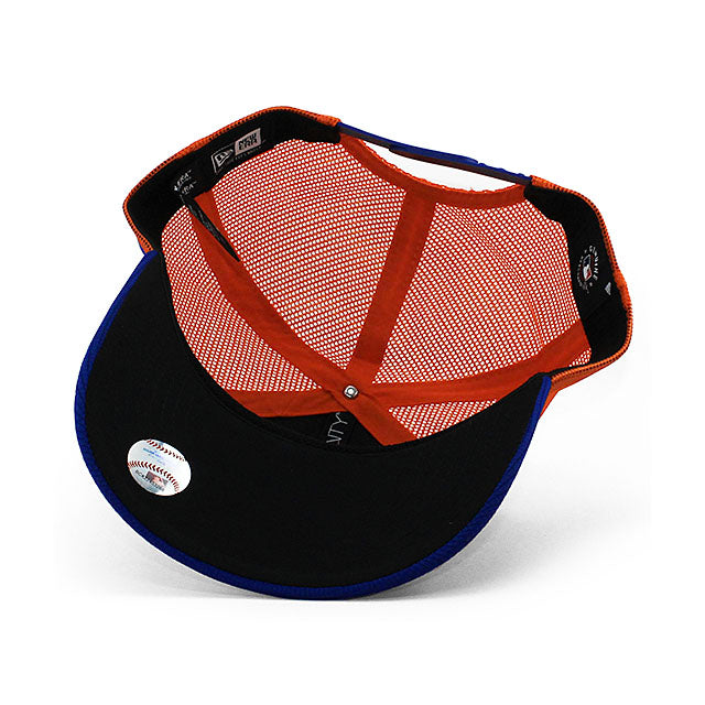 ニューエラ キャップ 9SEVENTY ニューヨーク メッツ 2025 MLB BATTING PRACTICE BP STRETCH MESH SNAPBACK CAP ORANGE