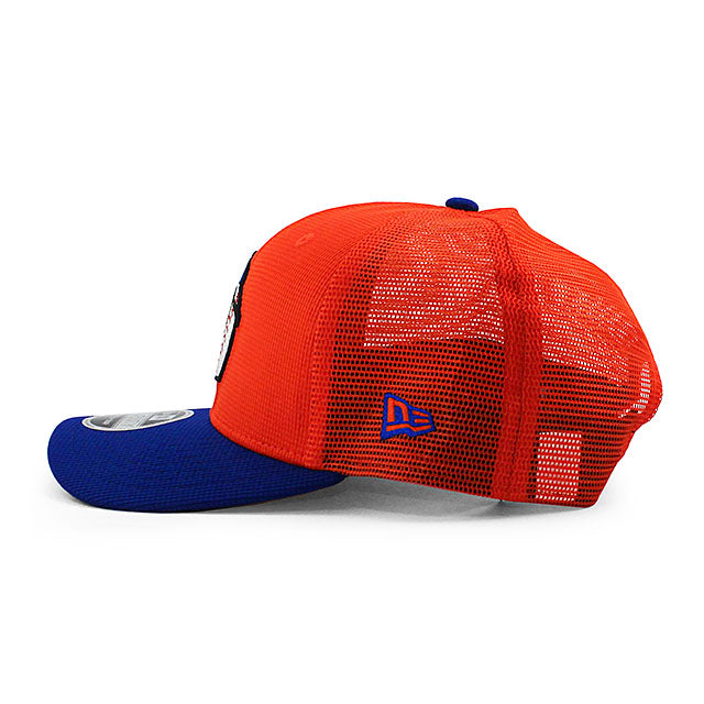 ニューエラ キャップ 9SEVENTY ニューヨーク メッツ 2025 MLB BATTING PRACTICE BP STRETCH MESH SNAPBACK CAP ORANGE