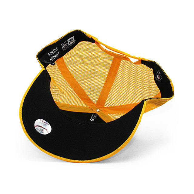 ニューエラ キャップ 9SEVENTY サンディエゴ パドレス 2025 MLB BATTING PRACTICE BP STRETCH MESH SNAPBACK CAP GOLD