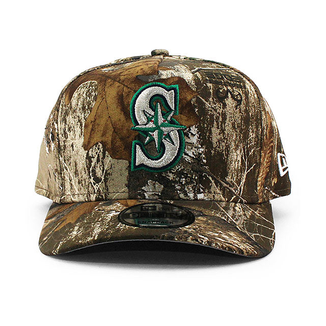 ニューエラ キャップ 9FIFTY シアトル マリナーズ MLB A-FRAME SNAPBACK CAP REAL TREE CAMO