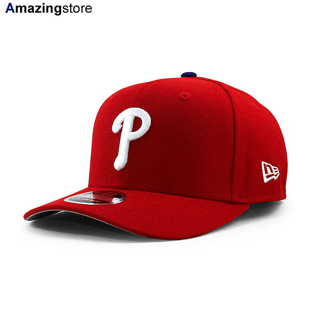 ニューエラ キャップ 9SEVENTY フィラデルフィア フィリーズ MLB STRETCH SNAPBACK CAP RED