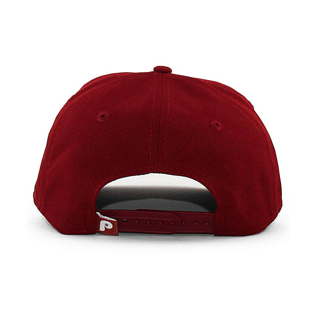 ニューエラ キャップ 9SEVENTY フィラデルフィア フィリーズ MLB STRETCH SNAPBACK CAP MAROON