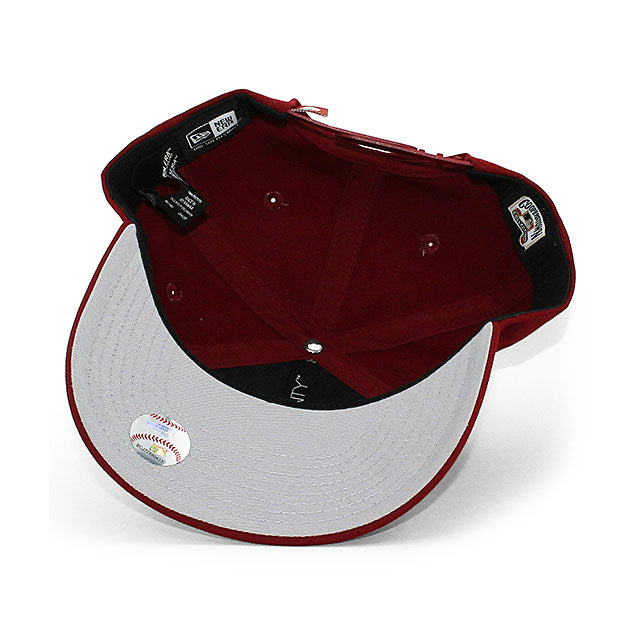 ニューエラ キャップ 9SEVENTY フィラデルフィア フィリーズ MLB STRETCH SNAPBACK CAP MAROON