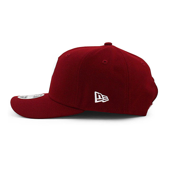 ニューエラ キャップ 9SEVENTY フィラデルフィア フィリーズ MLB STRETCH SNAPBACK CAP MAROON