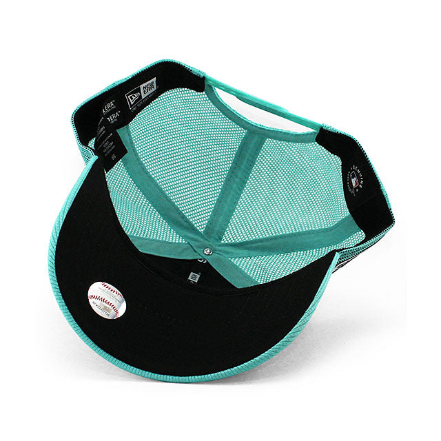 ニューエラ キャップ 9SEVENTY アリゾナ ダイヤモンドバックス 2025 MLB SPRING TRAINING BP STRETCH MESH SNAPBACK CAP MINT