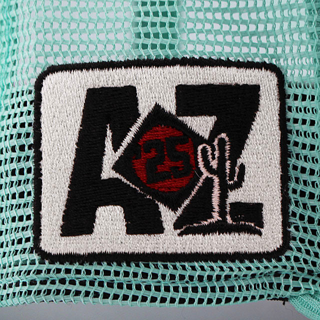 ニューエラ キャップ 9SEVENTY アリゾナ ダイヤモンドバックス 2025 MLB SPRING TRAINING BP STRETCH MESH SNAPBACK CAP MINT