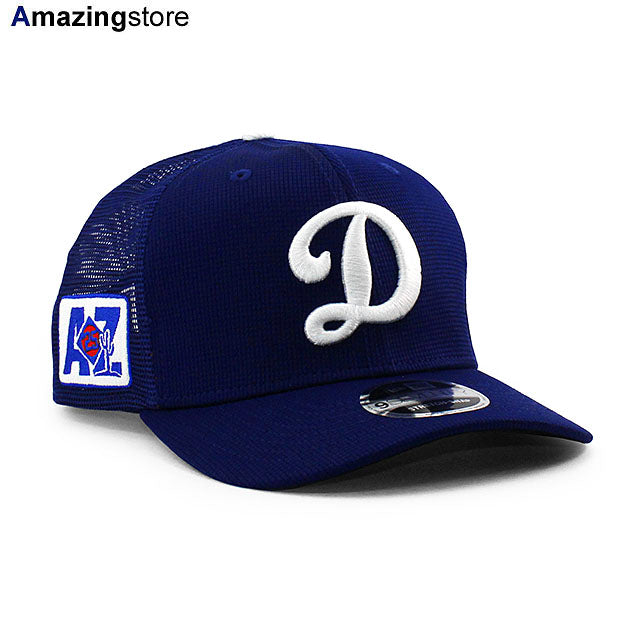 ニューエラ キャップ 9SEVENTY ストレッチ スナップバック ロサンゼルス ドジャース 2025 MLB SPRING TRAINING STRETCH MESH SNAPBACK CAP BLUE