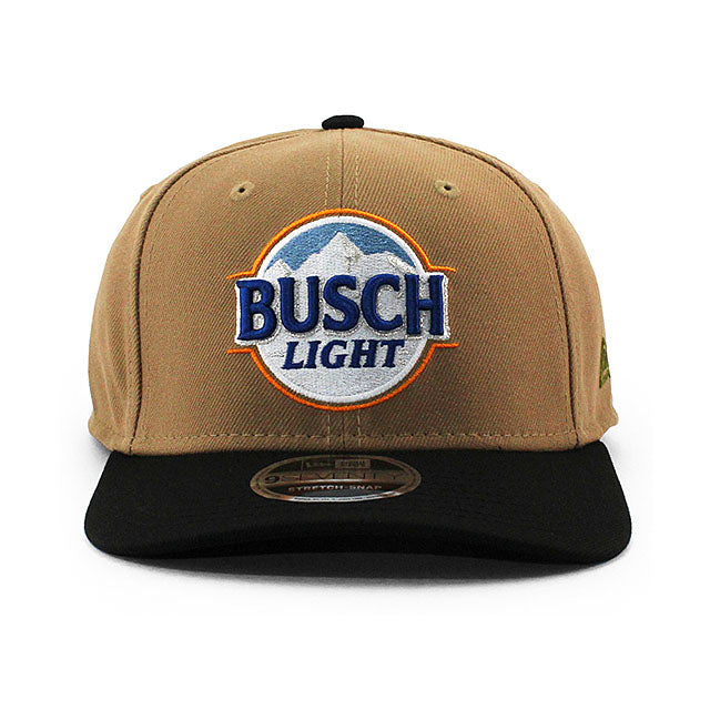 ニューエラ キャップ 9SEVENTY ナスカー ロス チャステイン BUSCH LIGHT STRETCH SNAPBACK CAP KHAKI