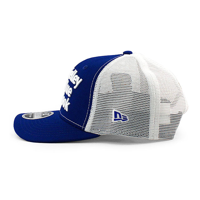 ニューエラ キャップ 9SEVENTY ナスカー チェイス エリオット KELLEY BLUE BOOK STRETCH MESH SNAPBACK CAP BLUE
