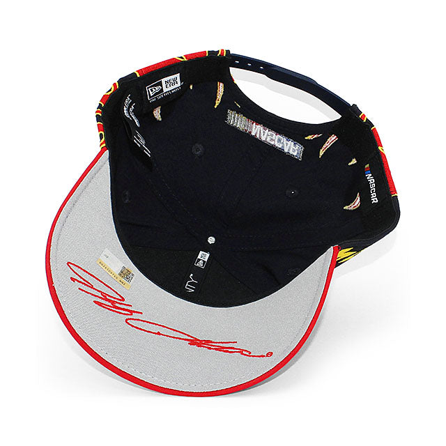 ニューエラ キャップ 9SEVENTY ナスカー ジェフ ゴードン JEFF GORDON DUPONT FLAMES STRETCH SNAPBACK CAP BLACK