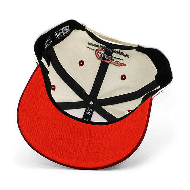 ニューエラ キャップ 9SEVENTY ナスカー ジャスティン オルゲイアー TRAVELLER WHISKEY STRETCH SNAPBACK CAP WHITE