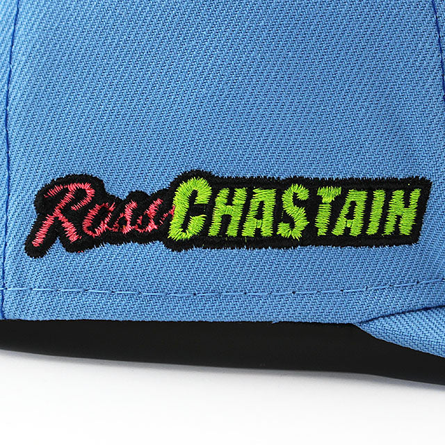 ニューエラ キャップ 9SEVENTY ナスカー ロス チャステイン BUSCH LIGHT STRETCH MESH SNAPBACK CAP LT BLUE
