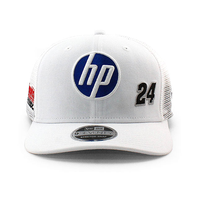 ニューエラ キャップ 9SEVENTY ウィリアム バイロン HP STRETCH MESH SNAPBACK CAP WHITE