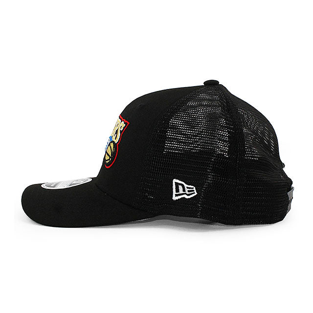 ニューエラ メッシュキャップ 9SEVENTY フィラデルフィア 76ERS NBA 1997-2008 HWC TRUCKER MESH CAP BLACK
