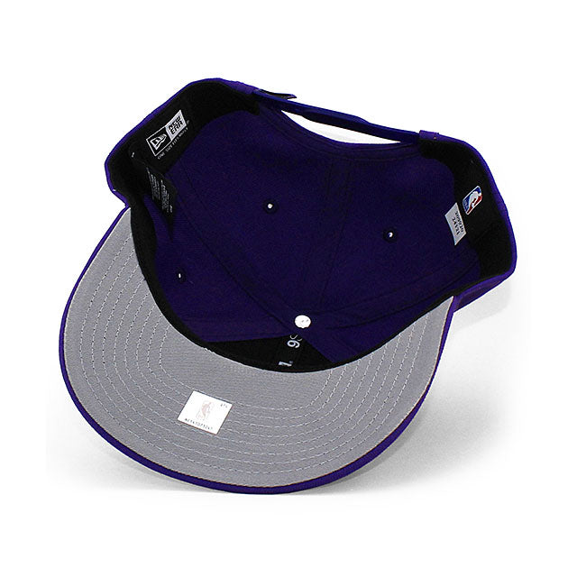 ニューエラ キャップ 9SEVENTY ロサンゼルス レイカーズ NBA STRETCH SNAPBACK CAP PURPLE