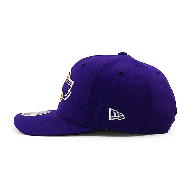 ニューエラ キャップ 9SEVENTY ロサンゼルス レイカーズ NBA STRETCH SNAPBACK CAP PURPLE