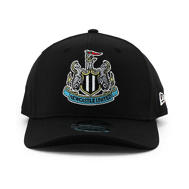 EU限定 ニューエラ キャップ 9SEVENTY ニューカッスル ユナイテッドFC PREMIER LEAGUE CORE STRETCH SNAPBACK CAP BLACK