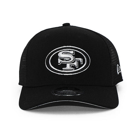 ニューエラ キャップ 9SEVENTY サンフランシスコ 49ERS NFL MESH STRETCH SNAPBACK CAP BLACK