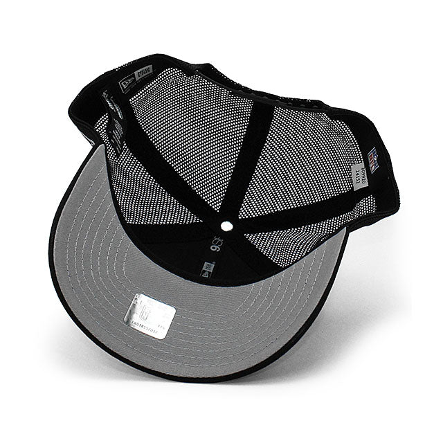 ニューエラ キャップ 9SEVENTY サンフランシスコ 49ERS NFL MESH STRETCH SNAPBACK CAP BLACK