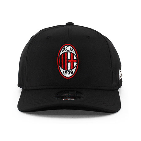 EU限定 ニューエラ キャップ 9SEVENTY ACミラン SERIA A CORE STRETCH SNAPBACK CAP BLACK