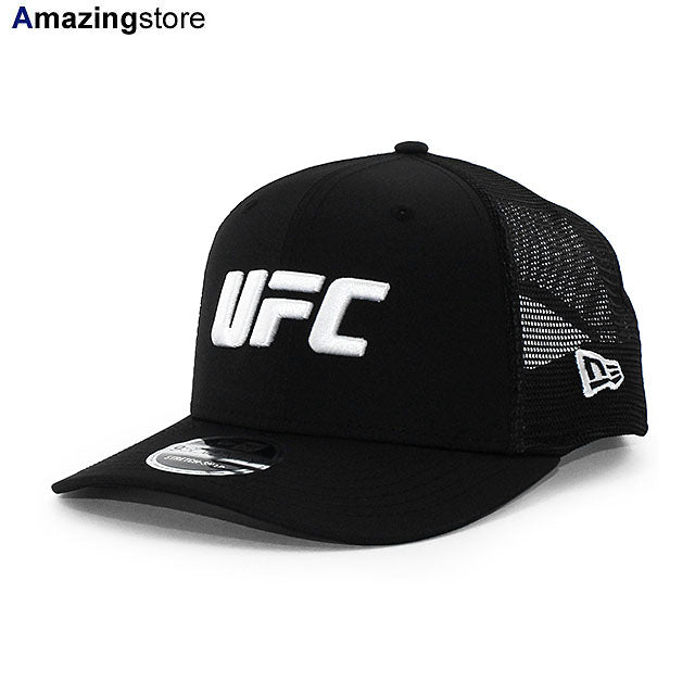 ニューエラ メッシュキャップ 9SEVENTY UFC TRUCKER MESH CAP BLACK