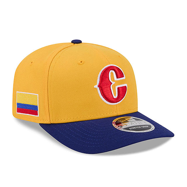 ニューエラ キャップ 9SEVENTY WBC コロンビア 2026 WORLD BASEBALL CLASSIC STRETCH SNAPBACK CAP GOLD