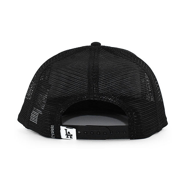 ニューエラ メッシュキャップ 9FIFTY ロサンゼルス ドジャース MLB TEAM BASIC MESH SNAPBACK CAP BLACK