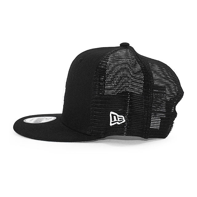 ニューエラ メッシュキャップ 9FIFTY ロサンゼルス ドジャース MLB TEAM BASIC MESH SNAPBACK CAP BLACK