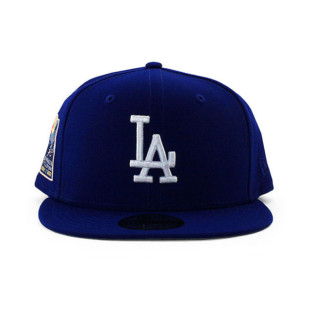 ニューエラ キャップ 9FIFTY ロサンゼルス ドジャース MLB 60TH GREY BOTTOM SNAPBACK CAP BLUE