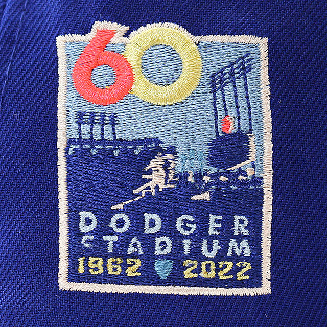 ニューエラ キャップ 9FIFTY ロサンゼルス ドジャース MLB 60TH ANNIVERSARY GREY BOTTOM SNAPBACK CAP BLUE