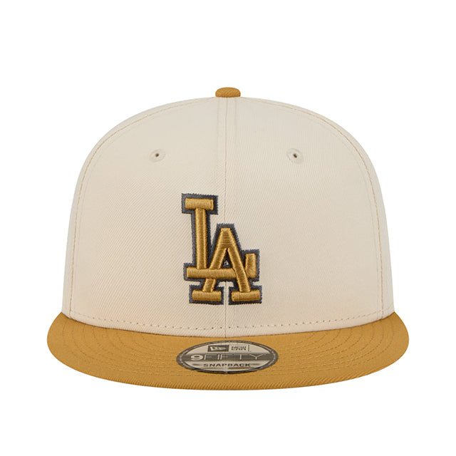 ニューエラ キャップ 9FIFTY スナップバック ロサンゼルス ドジャース MLB 2-TONE COLOR PACK SNAPBACK CAP BEIGE BROWN