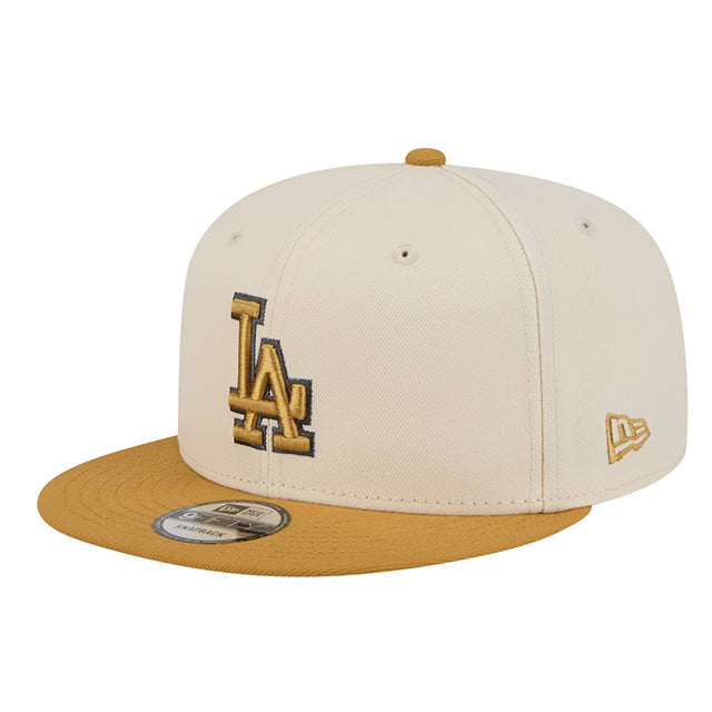 ニューエラ キャップ 9FIFTY スナップバック ロサンゼルス ドジャース MLB 2-TONE COLOR PACK SNAPBACK CAP BEIGE BROWN
