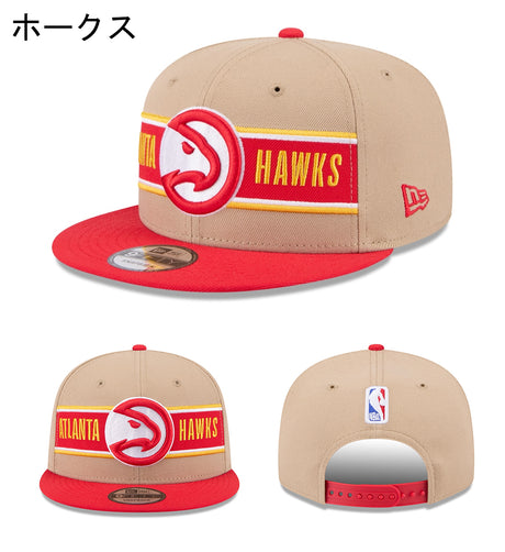 ニューエラ キャップ  9FIFTY 2024 NBA DRAFT SNAPBACK CAP CAMEL