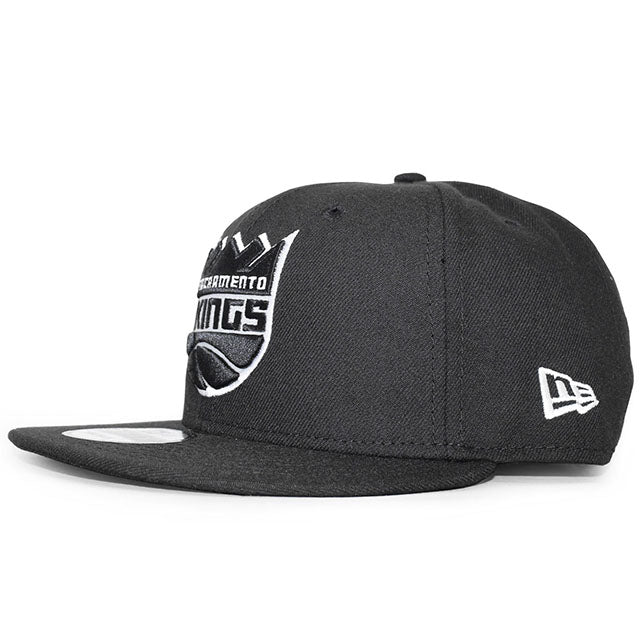 ニューエラ キャップ 9FIFTY サクラメント キングス NBA TEAM BASIC SNAPBACK CAP BLACK