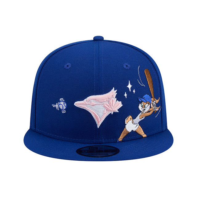 ニューエラ ルーニー テューンズ キャップ 9FIFTY トロント ブルージェイズ MLB LOLA BUNNY SWING SNAPBACK CAP ROYAL BLUE