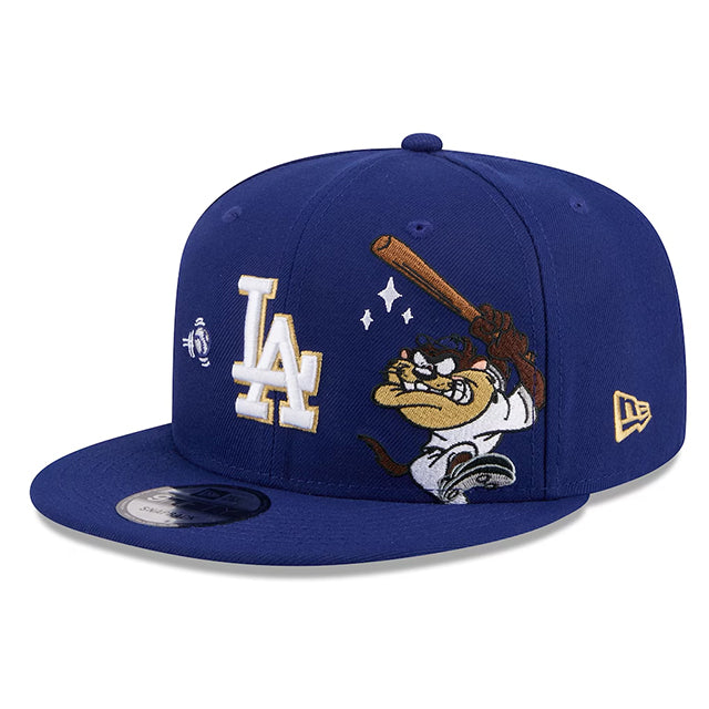 ニューエラ ルーニー テューンズ キャップ 9FIFTY ロサンゼルス ドジャース MLB TASMANIAN DEVIL SWING SNAPBACK CAP ROYAL BLUE