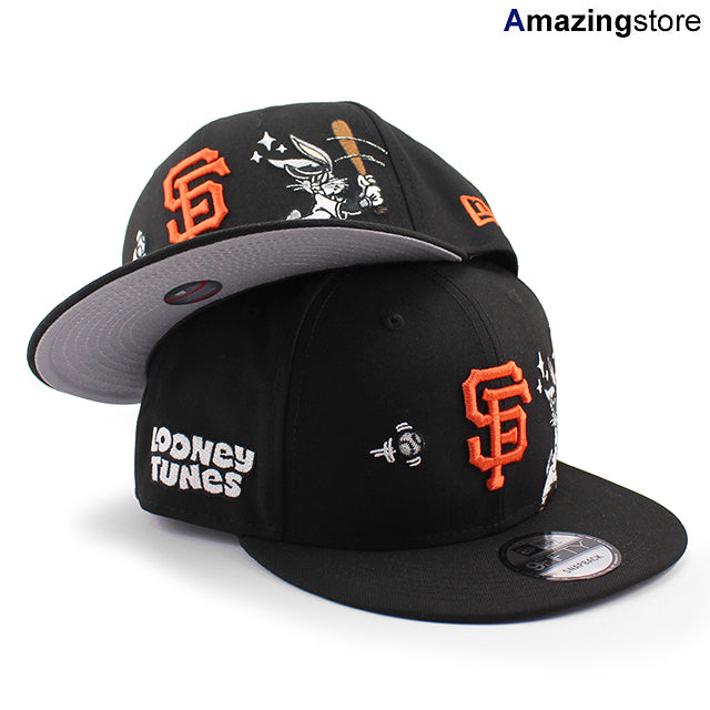 ニューエラ ルーニー テューンズ キャップ 9FIFTY サンフランシスコ ジャイアンツ MLB BUGS BUNNY SWING SNAPBACK CAP BLACK