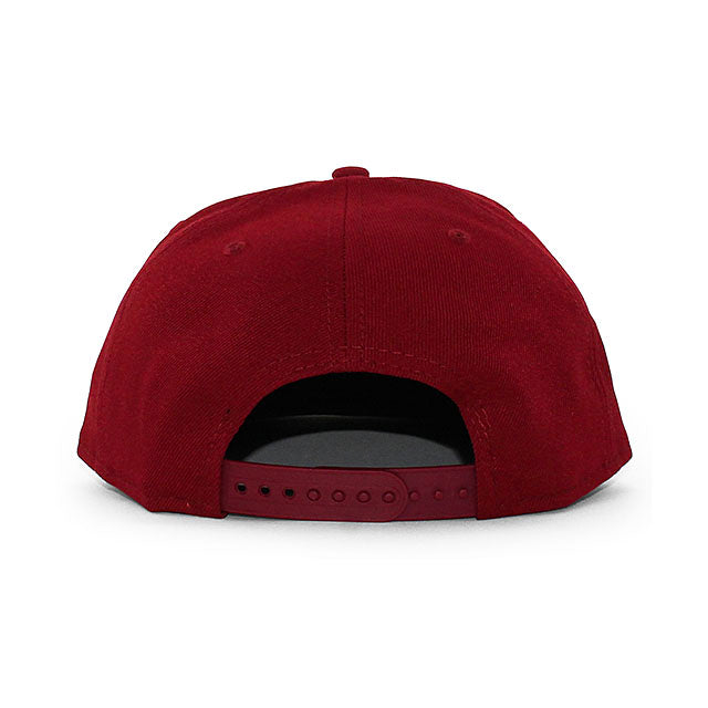 ニューエラ キャップ 9FIFTY ロサンゼルス ドジャース MLB 40TH KELLY BOTTOM SNAPBACK CAP MAROON