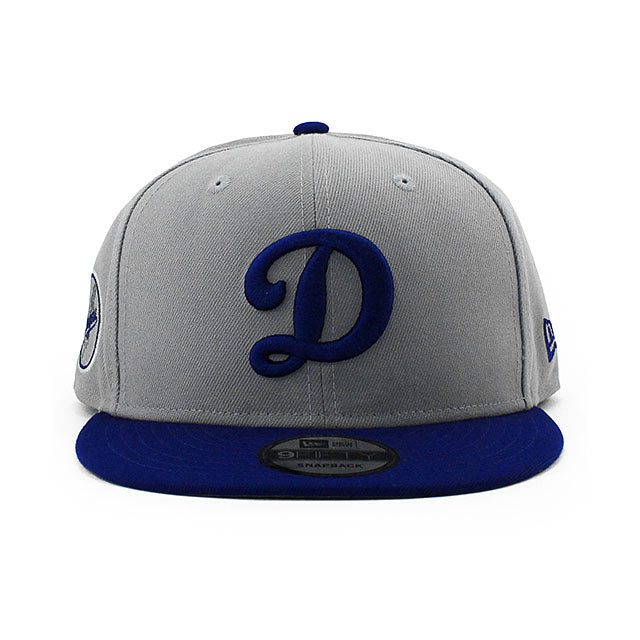 ニューエラ キャップ 9FIFTY ロサンゼルス ドジャース MLB BP ROAD SNAPBACK BP CAP GREY