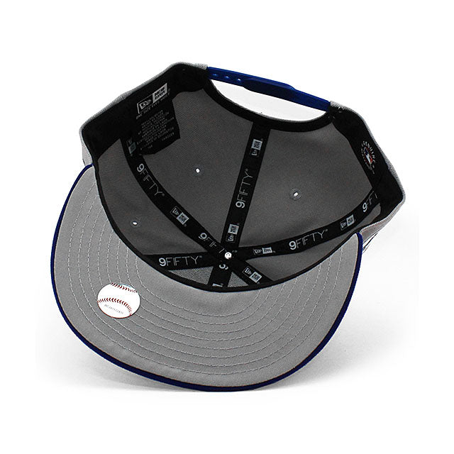 ニューエラ キャップ 9FIFTY ロサンゼルス ドジャース MLB BP ROAD SNAPBACK BP CAP GREY