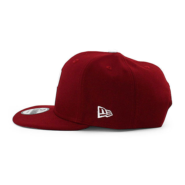 ニューエラ キャップ 9FIFTY フィラデルフィア フィリーズ MLB TEAM BASIC SNAPBACK CAP MAROON