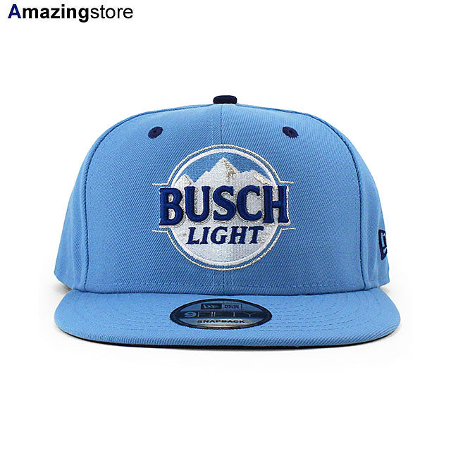 ニューエラ キャップ 9FIFTY ナスカー ケヴィン ハーヴィック BUSCH LIGHT SNAPBACK CAP LT BLUE